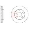 Apec Brake Disc DSK2574 thumbnail