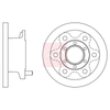 Apec Brake Disc DSK2575 thumbnail