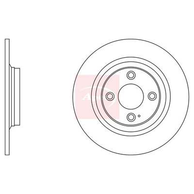 Apec Brake Disc DSK2579