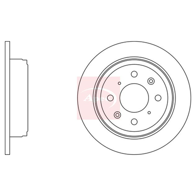 Apec Brake Disc DSK257