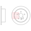 Apec Brake Disc DSK2581 thumbnail