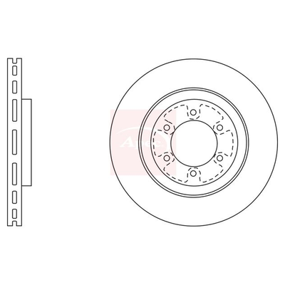Apec Brake Disc DSK2582