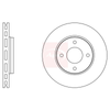 Apec Brake Disc DSK2588 thumbnail