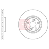 Apec Brake Disc DSK2590 thumbnail