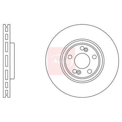 Apec Brake Disc DSK2590