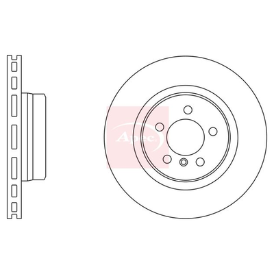 Apec Brake Disc DSK2594