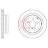 Apec Brake Disc DSK2595 thumbnail