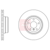 Apec Brake Disc DSK2603 thumbnail