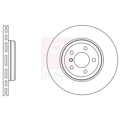 Apec Brake Disc DSK2607B