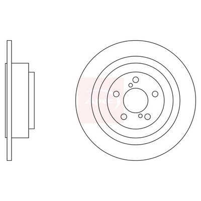 Apec Brake Disc DSK2609
