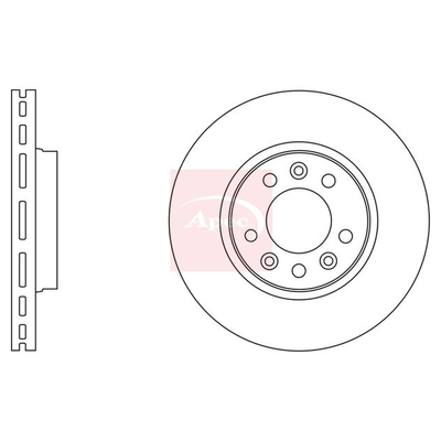 Apec Brake Disc DSK2610
