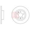 Apec Brake Disc DSK2612 thumbnail