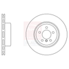 Apec Brake Disc DSK2622B thumbnail