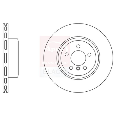 Apec Brake Disc DSK2622B