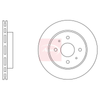 Apec Brake Disc DSK2629 thumbnail