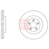 Apec Brake Disc DSK2632 thumbnail
