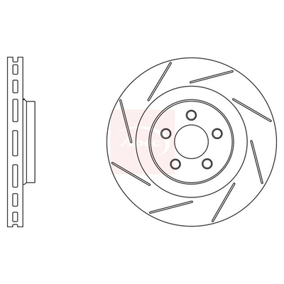 Apec Brake Disc DSK2633