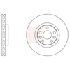 Apec Brake Disc DSK2635 thumbnail