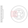 Apec Brake Disc DSK2638 thumbnail