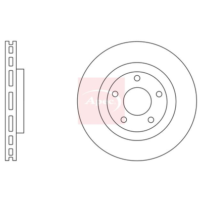 Apec Brake Disc DSK2638