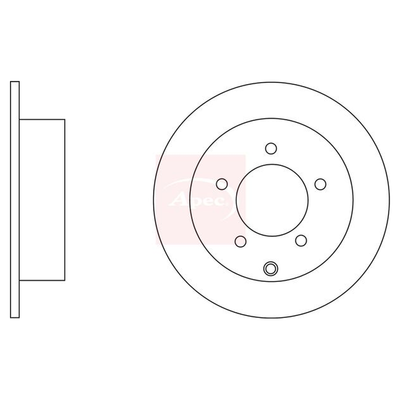 Apec Brake Disc DSK2640