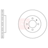Apec Brake Disc DSK2642 thumbnail