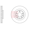 Apec Brake Disc DSK2643 thumbnail