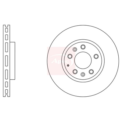 Apec Brake Disc DSK2644