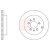 Apec Brake Disc DSK2645 thumbnail