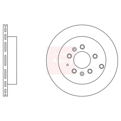 Apec Brake Disc DSK2645