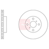 Apec Brake Disc DSK2646 thumbnail