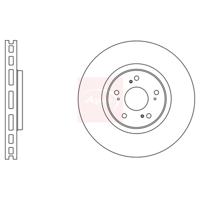 Apec Brake Disc DSK2650