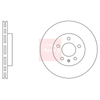 Apec Brake Disc DSK2660 thumbnail