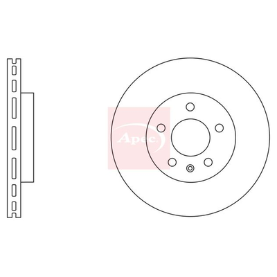 Apec Brake Disc DSK2660