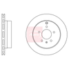 Apec Brake Disc DSK2661 thumbnail