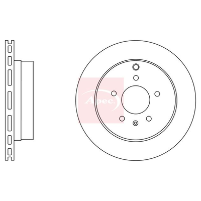 Apec Brake Disc DSK2661