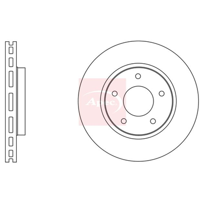 Apec Brake Disc DSK2666