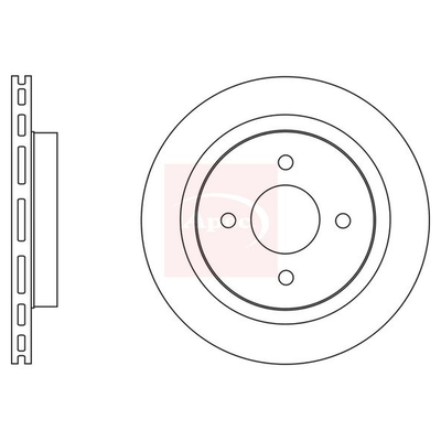 Apec Brake Disc DSK2671