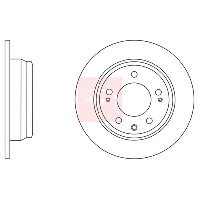 Apec Brake Disc DSK2672