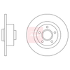 Apec Brake Disc DSK2678 thumbnail