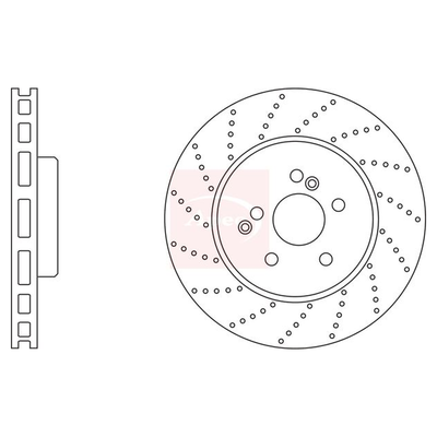 Apec Brake Disc DSK2684