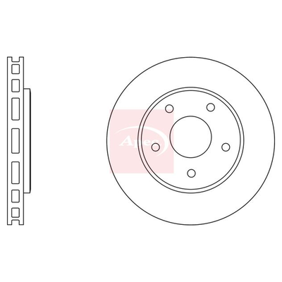 Apec Brake Disc DSK2686