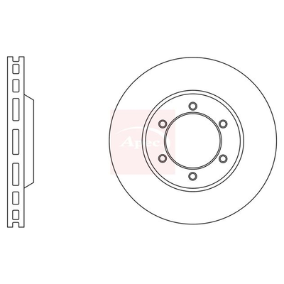 Apec Brake Disc DSK2691