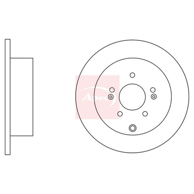 Apec Brake Disc DSK2694