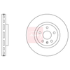 Apec Brake Disc DSK2701 thumbnail