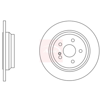 Apec Brake Disc DSK2703