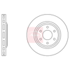Apec Brake Disc DSK2707 thumbnail