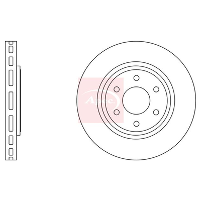 Apec Brake Disc DSK2707