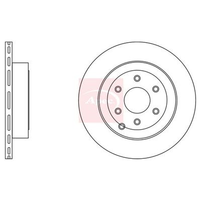 Apec Brake Disc DSK2708