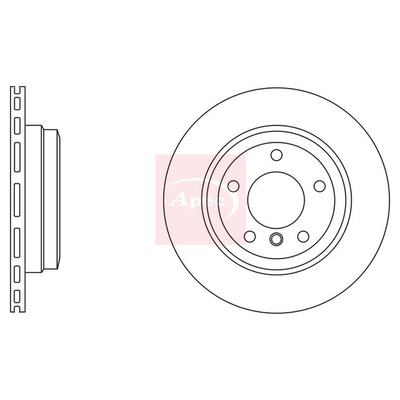 Apec Brake Disc DSK2715
